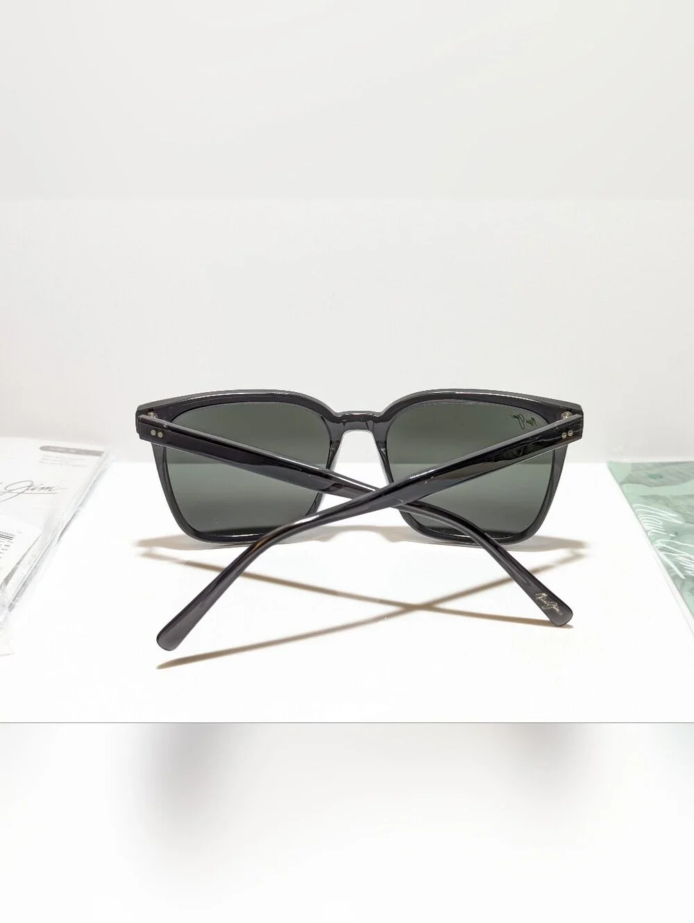 NEW Maui Jim Westside Dark Trans Grey Polarized Grey Lens Sunglasses 803-14G